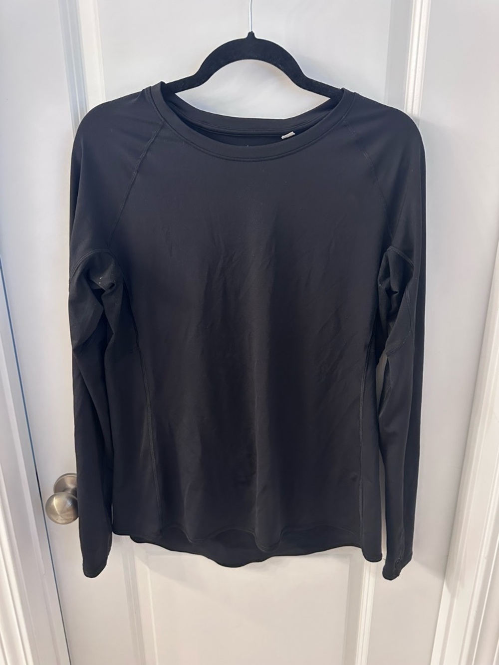 DSG Black Crew Neck Long Sleeve Top